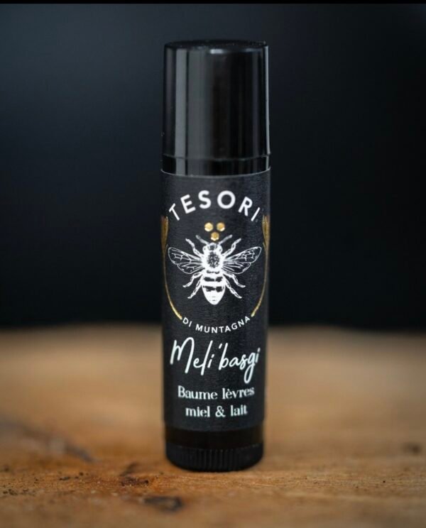 Baume à lèvres Meli'basgi - Miel et Cire d'abeille - Push-up 5gr